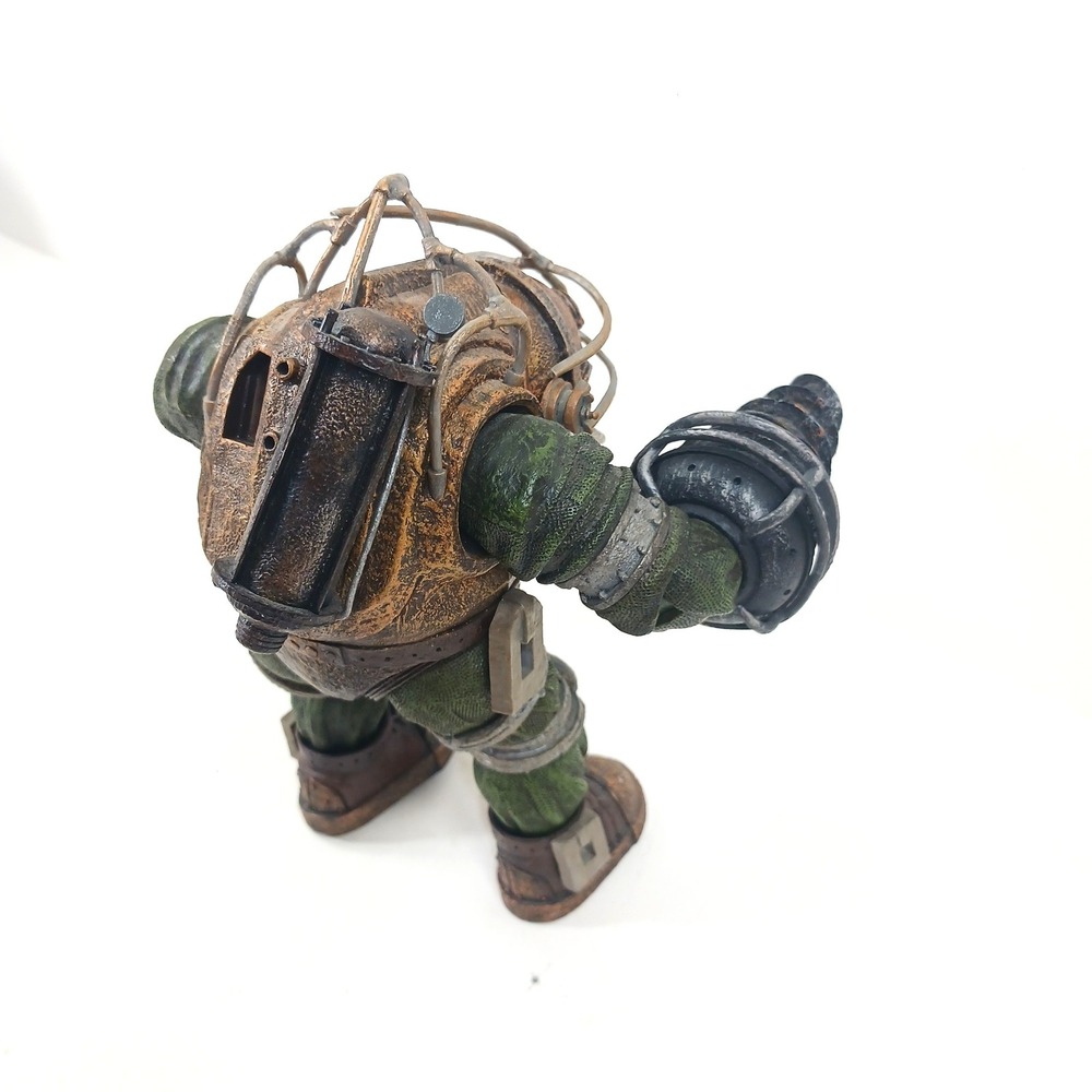 NECA Bioshock Big Daddy Bouncer Action Figure 2009 Video Game Collectible Drill - Picture 4 of 7